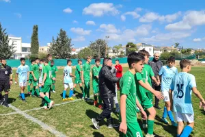 (ΦΩΤΟΣ Kerkida) Ένας μεγάλος... κύκλος και από τις δύο ομάδες!