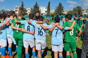 (ΦΩΤΟΣ Kerkida) Ένας μεγάλος... κύκλος και από τις δύο ομάδες!