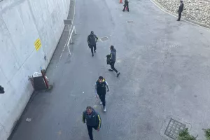 Φώτος/Η άφιξη του ΑΠΟΕΛ