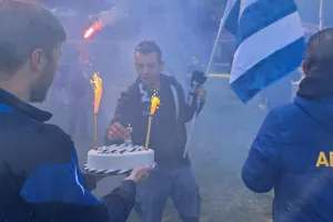 Το... έκαψαν για την κατάκτηση του τίτλου! (βίντεος/φώτος)