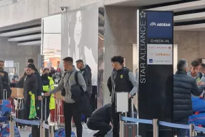 ΦΩΤΟΣ/Η ΑΕΚ πέταξε για την πρόκριση - Μαζί της το kerkida (φώτος)