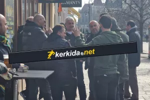 Στο Κόσιτσε ο δήμαρχος Λάρνακας, δίπλα στην ομάδα 