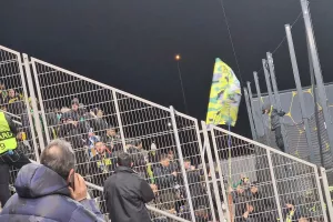 (Φωτορεπορτάζ) Οι ΑΕΚτζήδες στη Košická futbalová aréna 
