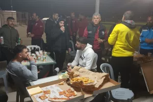 Κέρασμα μετά το ματς