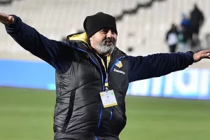 Με τα... παιδιά του!