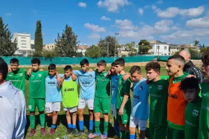 (ΦΩΤΟΣ Kerkida) Ένας μεγάλος... κύκλος και από τις δύο ομάδες!