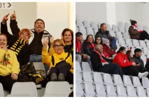 (Φωτορεπορτάζ) Ο κόσμος στο ΑΕΛ - Νέα Σαλαμίνα