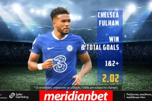 Τσέλσι – Φούλαμ με αμέτρητες επιλογές στο online betting της Meridianbet!