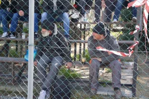 Κ14 Ολυμπιακός - ΑΕΛ (φωτορεπορτάζ)