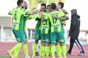 Καρμιώτισσα - ΑΕΚ: Κιτρινοπράσινο... πέρασμα στη Λεμεσό με τριάρα! (φώτος)