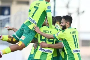 Καρμιώτισσα - ΑΕΚ: Κιτρινοπράσινο... πέρασμα στη Λεμεσό με τριάρα! (φώτος)