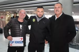 ΦΩΤΟΣ/Η ΑΕΚ πέταξε για την πρόκριση - Μαζί της το kerkida (φώτος)