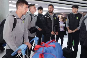 ΦΩΤΟΣ/Η ΑΕΚ πέταξε για την πρόκριση - Μαζί της το kerkida (φώτος)