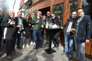 Ανεβαίνουν τα ντεσιμπέλ στο Κόσιτσε από τους AEKτζήδες (βίντεο/φώτος kerkida)