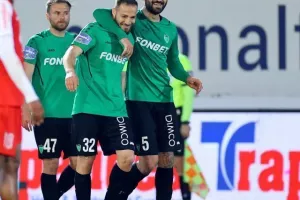 Νέα Σαλαμίνα-Ολυμπιακός: Συμβιβασμός με 4 γκολ! (φώτος)