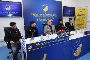 ΟΛΑ όσα ειπώθηκαν στην δημοσιογραφική διάσκεψη του ΑΠΟΕΛ (Βίντεο)