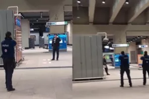 Νύχτα τρόμου στο Βέλγιο: Άντρας επιτέθηκε με μαχαίρι σε σταθμό του μετρό στις Βρυξέλλες