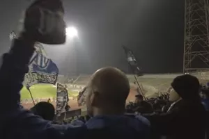Οι Ανορθωσιάτες στο Μακάρειο (παρακάμερα)