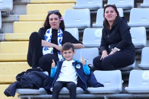 Φωτορεπορτάζ από τις κερκίδες στο “Στέλιος Κυριακίδης"