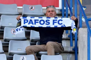 Φωτορεπορτάζ από τις κερκίδες στο “Στέλιος Κυριακίδης"