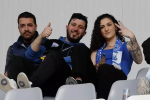 (Φωτορεπορτάζ) Ο κόσμος στο Απόλλων - ΑΕΚ