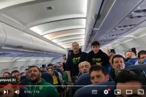 Χαμό... on air οι ΑΕΚτζήδες/ΒΙΝΤΕΟ ΚΕΡΚΙΔΑ 