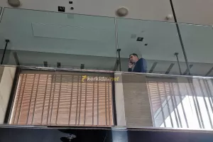 Ο προπονητής της Ντνίπρο στο... ξενοδοχείο μας