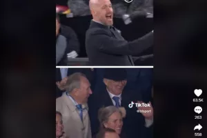 Έτσι πανηγύρισαν Σερ Άλεξ και Τεν Χαγκ 