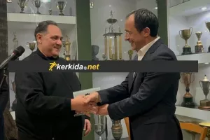 Ο Ολυμπιακός τίμησε τον Ν. Χριστοδουλίδη (φώτος)