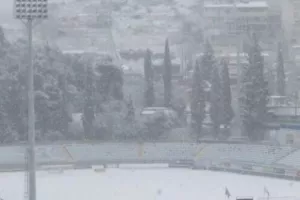 Στα... λευκά το γήπεδο πριν το Λαμία - ΠΑΟΚ! 