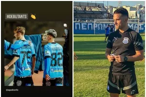 Χαρούμενος... για το ντεμπούτο των δύο!