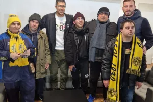(Φώτος) Όμορφη κίνηση από την ΑΕΛ στο νέο γήπεδο 