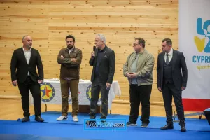 Στην τελετή έναρξης του διεθνούς τουρνουά Σάμπο ο Κωστάκης Κουκκουλλής