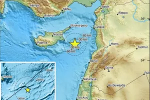 Νέος σεισμός αισθητός στην Κύπρο
