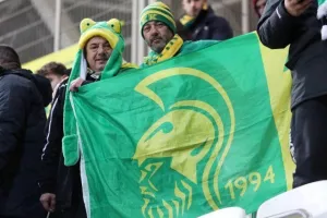 (Φωτορεπορτάζ) Οι ΑΕΚτζήδες στη Košická futbalová aréna 