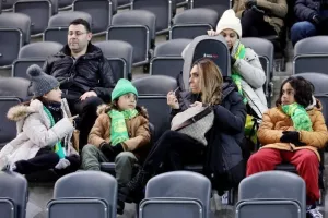 (Φωτορεπορτάζ) Οι ΑΕΚτζήδες στη Košická futbalová aréna 