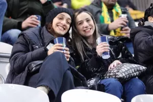 (Φωτορεπορτάζ) Οι ΑΕΚτζήδες στη Košická futbalová aréna 