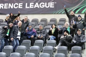(Φωτορεπορτάζ) Οι ΑΕΚτζήδες στη Košická futbalová aréna 