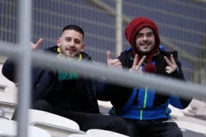 (Φωτορεπορτάζ) Οι ΑΕΚτζήδες στη Košická futbalová aréna 