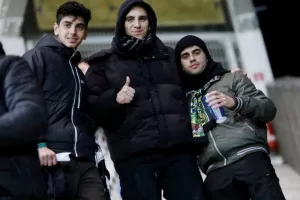 (Φωτορεπορτάζ) Οι ΑΕΚτζήδες στη Košická futbalová aréna 