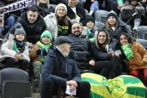 (Φωτορεπορτάζ) Οι ΑΕΚτζήδες στη Košická futbalová aréna 