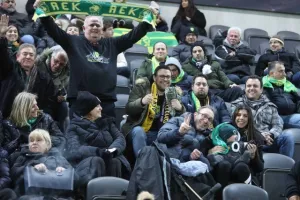 (Φωτορεπορτάζ) Οι ΑΕΚτζήδες στη Košická futbalová aréna 