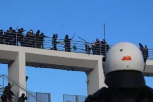 Νέα διακοπή στη δίκη για τα επεισόδια στο ΠΑΟΚ-ΑΕΚ του Πανθεσσαλικού