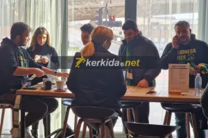 Στο... ξενοδοχείο για τα εισιτήρια οι ΑΕΚτζήδες (φώτος)