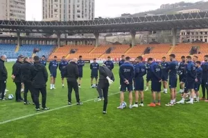 Ομιλία Κετσπάγια στους διεθνείς πριν την έναρξη της προπόνησης (βίντεο)