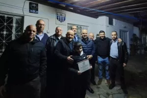 Το Σωματείο της Ανόρθωσης τίμησε την κ. Μαρίτσα (φώτος)