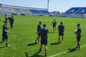 Συνέχισε με πρωινή προπόνηση η Εθνική Ελπίδων (φώτος)