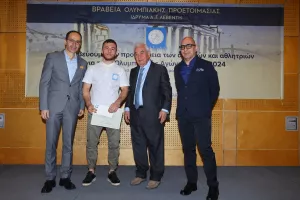Η ΚΟΕ και το Ίδρυμα Λεβέντη παρέδωσαν τις υποτροφίες της Ολυμπιακής Προετοιμασίας