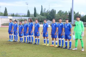 Η αποστολή της Εθνικής Παίδων για τον Elite Round τοu UEFA U17