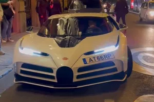 Ο Ρονάλντο προκάλεσε χαμό με την Bugatti των 8 εκατομμυρίων! (βίντεο)